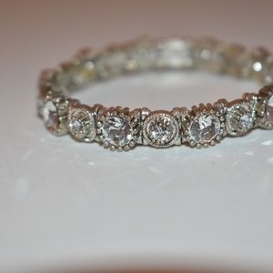 Elastic Silver Bracelet